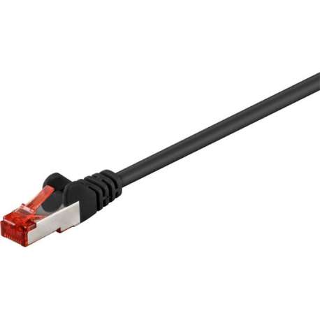 Wentronic 68687 - Cat 6 UTP-kabel - RJ45 - 0.5 m - Zwart