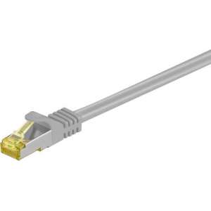 Wentronic 91576 - Cat 7 STP-kabel - RJ45 - 0.5 m - Grijs