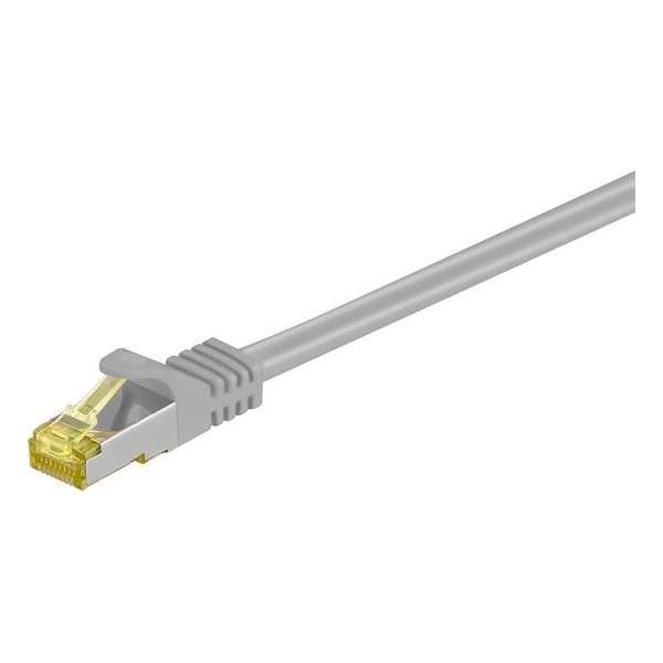 Wentronic 91576 - Cat 7 STP-kabel - RJ45 - 0.5 m - Grijs
