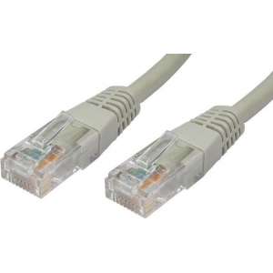 Internetkabel - Cat 5e UTP-kabel - 30 m - grijs