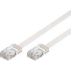 Wentronic CAT6 Netwerkkabel - RJ45 - Wit - 2 m