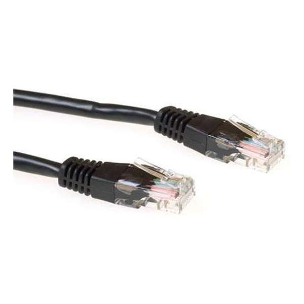 ACT IM5905 - Cat 5 UTP-kabel - RJ45 - 5 m - Zwart