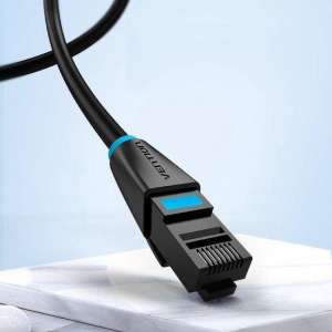 Vention cat.6 UTP / Netwerk Kabel 1.5 m - zwart/blauw premium