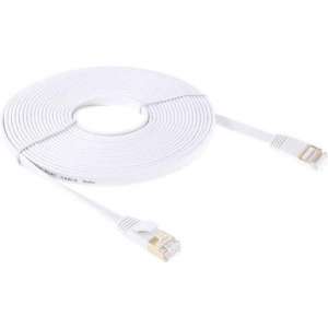 By Qubix internet kabel - 5 meter - wit -  CAT7 ethernet kabel - RJ45 UTP kabel met snelheid 1000mbps