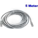 Netwerkkabel 5 meter / LAN Kabel / ISDN DSL STP UTP Kabel / CAT5E RJ45 / Internetkabel