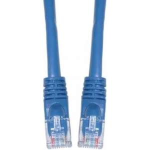 1M CAT5e RJ45 Ethernet Netwerk Kabel - Blauw