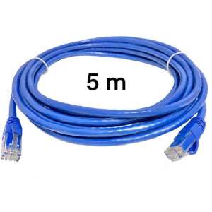 Internetkabel CAT 6 - 5 meter - RJ45 - Ethernet kabel - Netwerkkabel - UTP Kabel