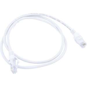 1 meter premium UTP kabel - Tot 1000 Mbps - Wit - Incl. RJ45 stekkers - Hoge kwaliteit