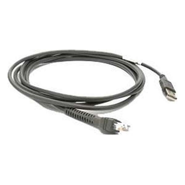 Zebra USB 2.0 A Male naar RJ45 - 2.1 m