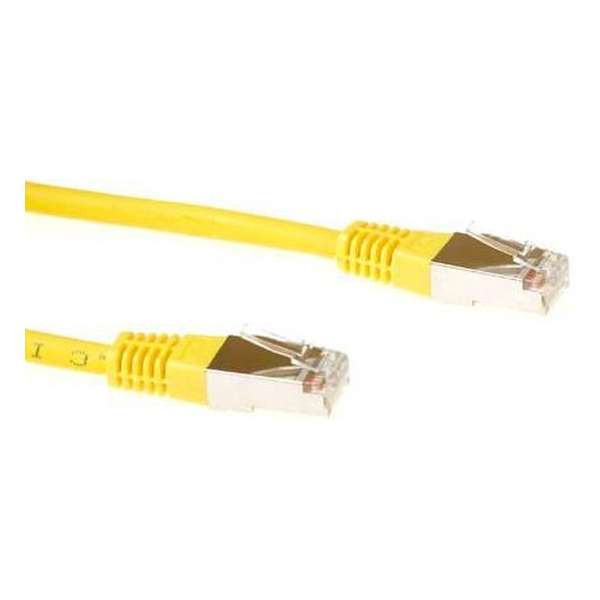 ACT CAT6 S/FTP netwerkkabel  2 meter - Geel
