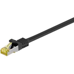 Wentronic 91590 - Cat 7 STP-kabel - RJ45 - 1 m - Zwart