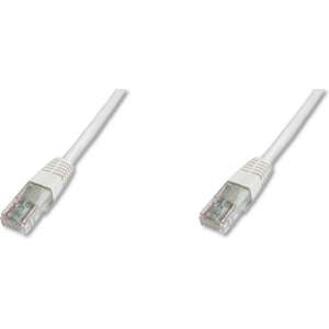 CAT5eU-UTP pat.cable 0.5m white