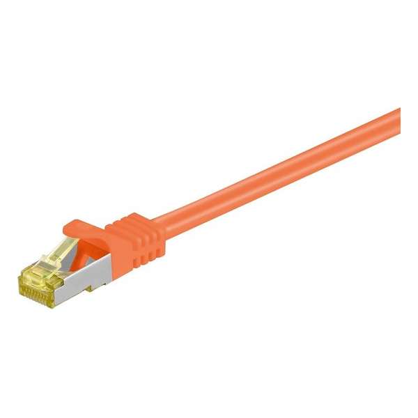 Wentronic 91615 - Cat 7 STP-kabel - RJ45 - 3 m - Oranje