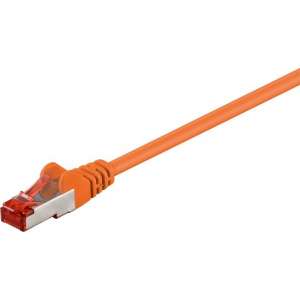 Goobay 111170 - Cat 6 UTP-kabel - RJ45 - 0.25 m - Oranje