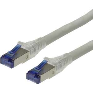 ROLINE S/FTP Patch Cord Cat.6a, solid, grey 20m netwerkkabel Grijs