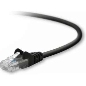 Belkin A3L791B50CM - UTP Patch kabel - Cat.5e / 50 centimeter / Zwart