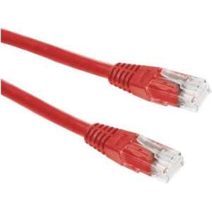 ICIDU UTP CAT5 Network Cable Red, 0,5m netwerkkabel Rood