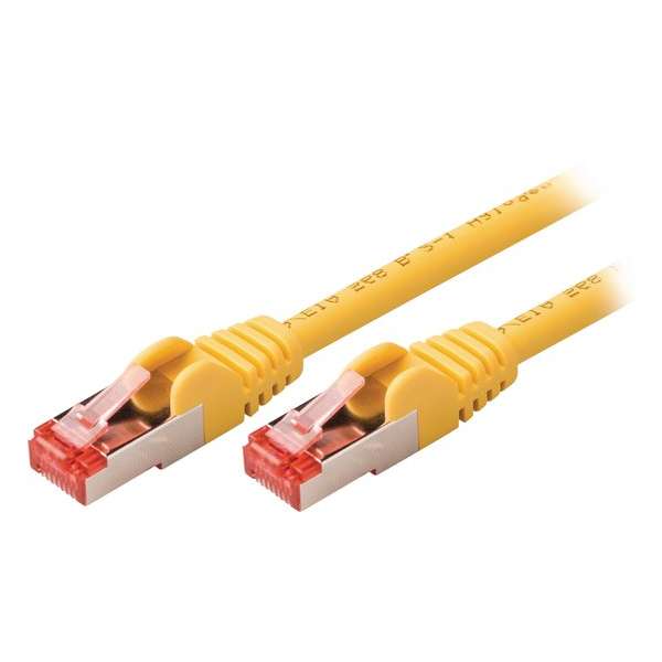 Valueline VLCP85221Y300 netwerkkabel 30 m Cat6 S/FTP (S-STP) Geel