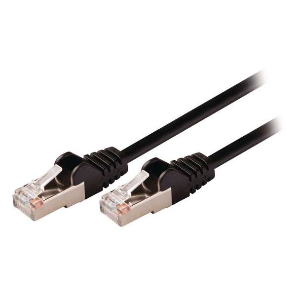 Valueline VLCP85121B300 netwerkkabel 30 m Cat5e SF/UTP (S-FTP) Zwart