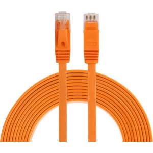 By Qubix internetkabel - 3 meter - oranje - CAT6 ethernet kabel - RJ45 UTP kabel met snelheid van 1000Mbps