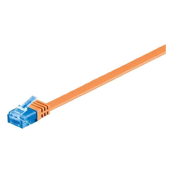Goobay 96343 netwerkkabel 5 m Cat6a U/UTP (UTP) Oranje