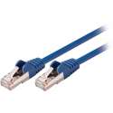 Valueline VLCP85121L025 netwerkkabel 0,25 m Cat5e SF/UTP (S-FTP) Blauw