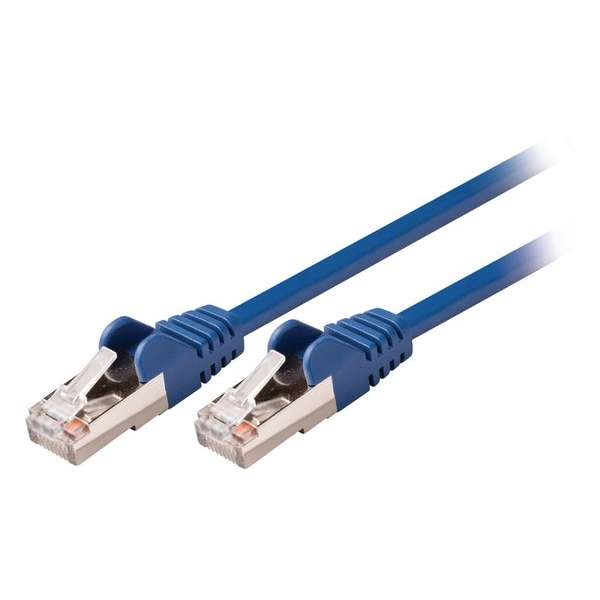 Valueline VLCP85121L025 netwerkkabel 0,25 m Cat5e SF/UTP (S-FTP) Blauw