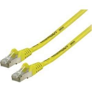 FTP CAT 6 netwerk kabel 0.25 m geel