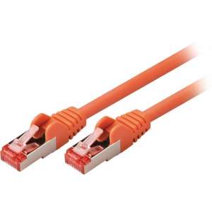 Valueline VLCP85221O025 netwerkkabel 0,25 m Cat6 S/FTP (S-STP) Oranje