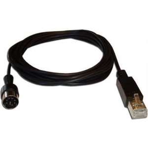 Cavus RJ45 naar 8-pins DIN Powerlink PL8 kabel voor B&O / zwart - 10 meter