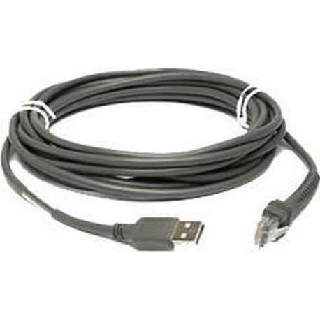 Zebra USB 2.0 A Male naar RJ45 - 4.5 m
