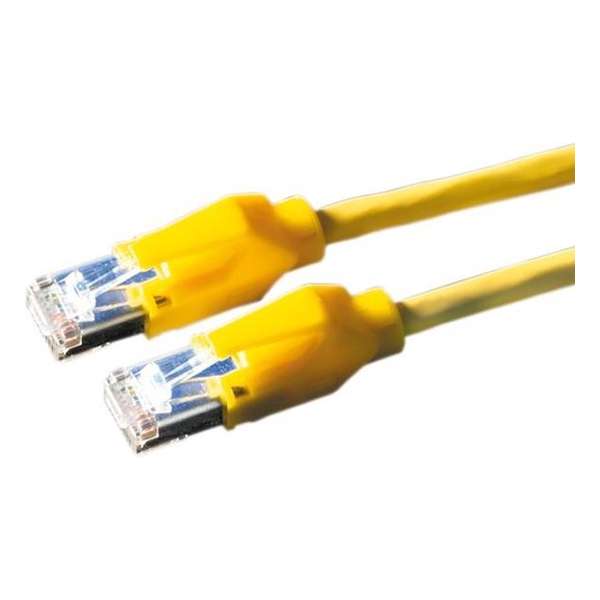 Draka UC400 premium HP-U/FTP CAT6 Gigabit netwerkkabel / geel - 20 meter