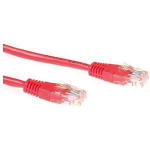 ACT IM5510 - Cat 5 UTP-kabel - RJ45 - 10 m - Rood
