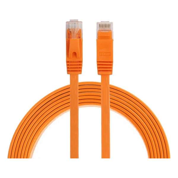 By Qubix internetkabel - 2 meter - oranje - CAT6 ethernet kabel - RJ45 UTP kabel met snelheid van 1000Mbpss