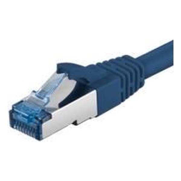 Digitus DK-1644-A-010/B netwerkkabel 1 m Cat6a S/FTP (S-STP) Blauw