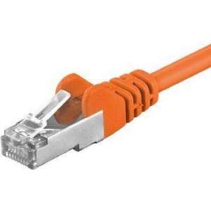 Goobay CAT 5-1500 FTP 15.0m netwerkkabel 15 m Oranje