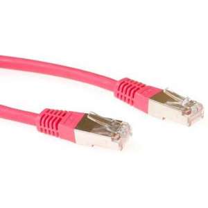 ACT CAT6 S/FTP netwerkkabel  10 meter - Rood