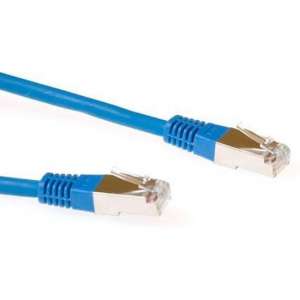 ACT CAT5E F/UTP netwerkkabel  10 meter - Blauw