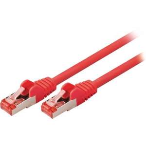 Valueline VLCP85221R30 netwerkkabel 3 m Cat6 S/FTP (S-STP) Rood