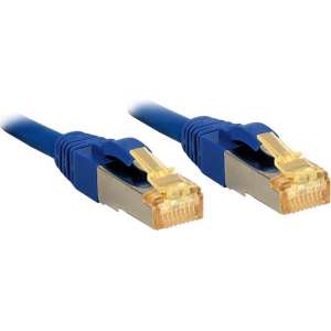 Lindy 47280 netwerkkabel 3 m Cat7 S/FTP (S-STP) Blauw
