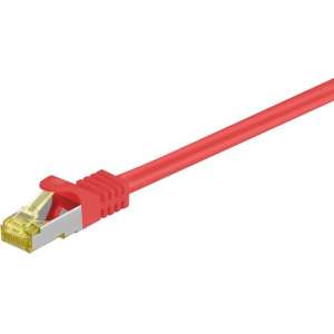 Wentronic 91580 - Cat 6 STP-kabel - RJ45 - 0.5 m - Rood