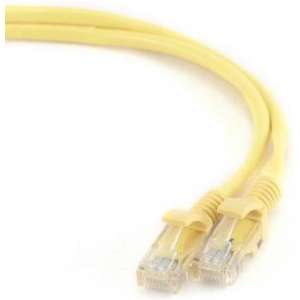 CablExpert PP12-1M/Y - Netwerkkabel, UTP Cat5E, geel