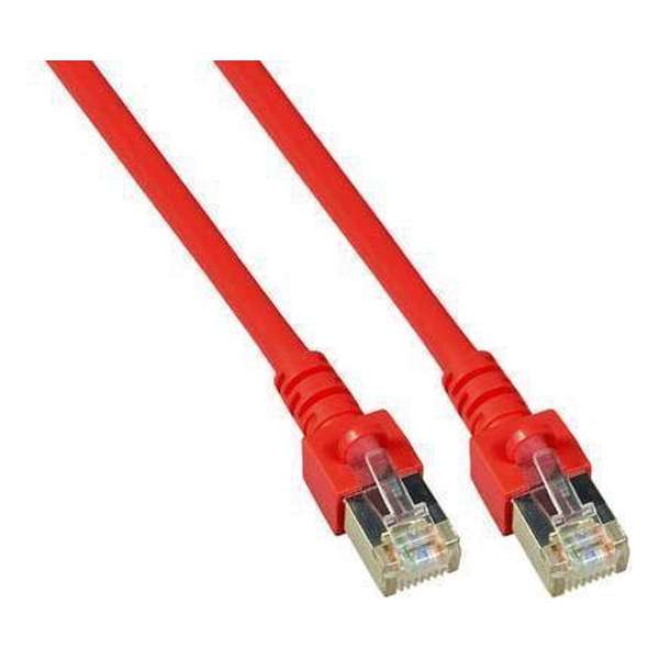 Techtube Pro - Internetkabel S/FTP CAT.5e - rood - 10 meter