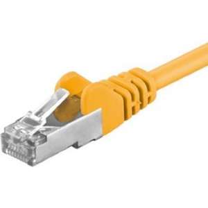 Goobay CAT 5-700 FTP Yellow 7m netwerkkabel Geel