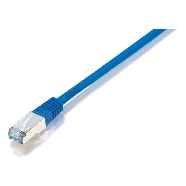 Equip 225436 netwerkkabel 10 m Cat5e F/UTP (FTP) Blauw