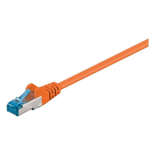 Goobay S/FTP netwerkkabel oranje - CAT6a - 0,50 meter