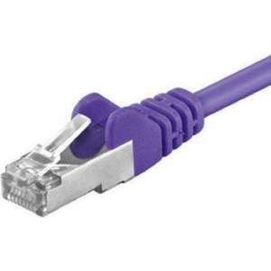 Goobay 1.5m CAT5-150 FTP netwerkkabel 1,5 m Cat5e Violet