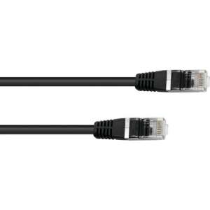 OMNITRONIC Ethernet kabel CAT-5 - utp kabel - netwerkkabel - zwart - 5 meter