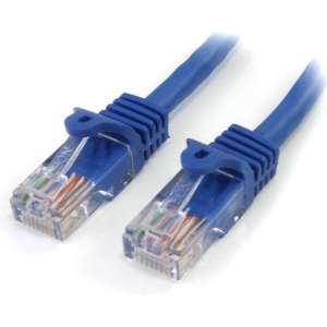 StarTech.com Cat5e Patch kabel met snagless RJ45 connectors 3 m blauw