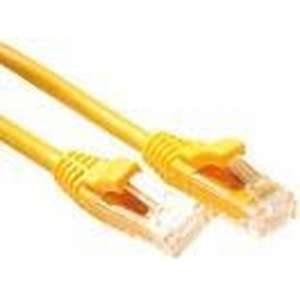 ACT UTP Cat5E 1.5m netwerkkabel 1,5 m Geel